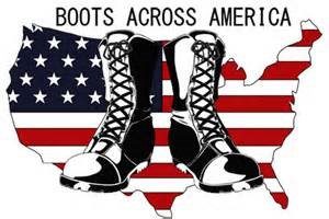 Tracland Lender and mortgage boots across America logo